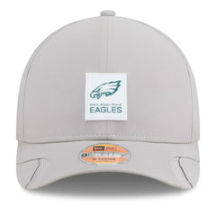 Philadelphia Eagles New Era 2025 Sideline M-Crown 9FORTY Adjustable Hat - Gray Hats