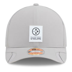 Pittsburgh Steelers New Era 2025 Sideline M-Crown 9FORTY Adjustable Hat - Gray Hats