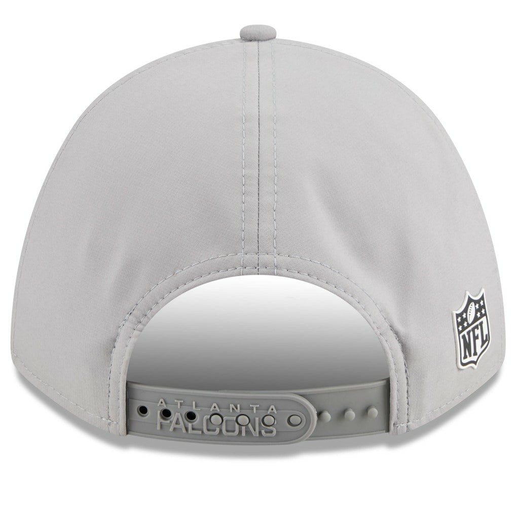 Atlanta Falcons New Era 2025 Sideline M-Crown 9FORTY Adjustable Hat - Gray Hats