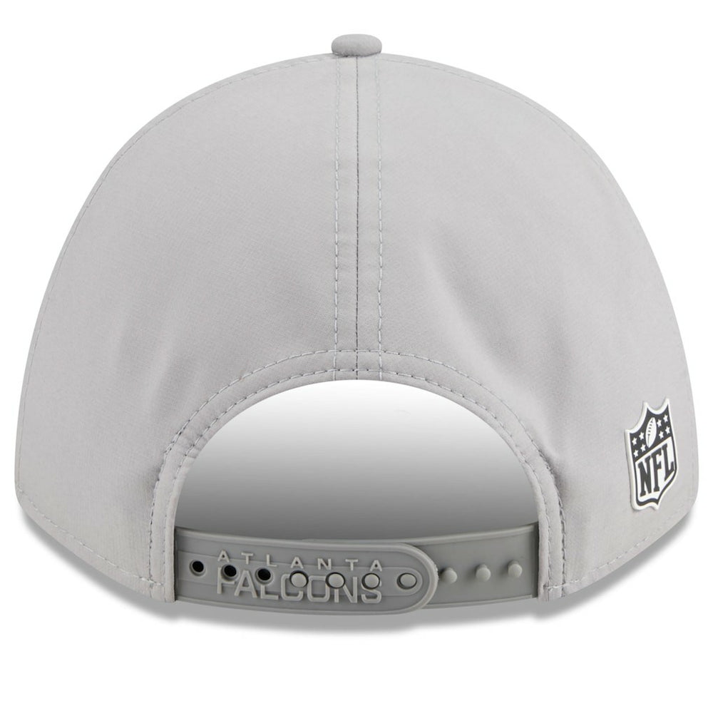 Atlanta Falcons New Era 2025 Sideline M-Crown 9FORTY Adjustable Hat - Gray Hats