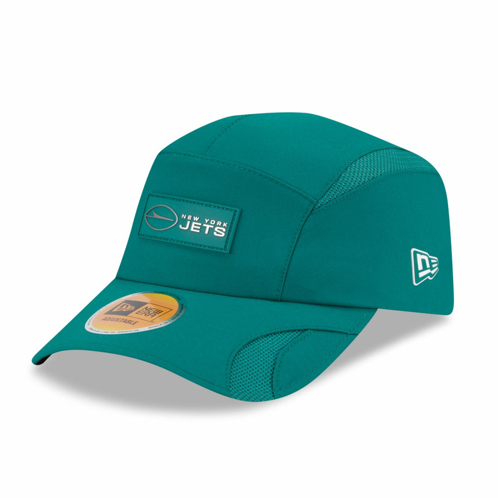 New York Jets New Era 2025 Sideline Runner Adjustable Hat - Green Hats