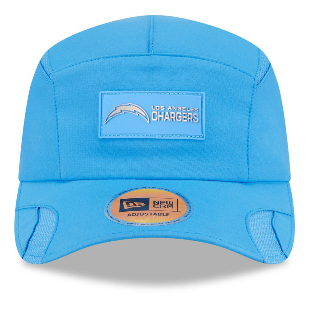 Los Angeles Chargers New Era 2025 Sideline Runner Adjustable Hat - Powder Blue Hats