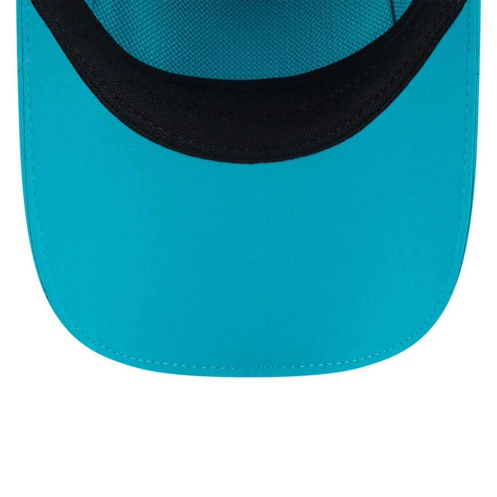 Miami Dolphins New Era 2025 Sideline Runner Adjustable Hat - Aqua Hats