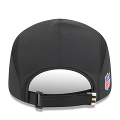 New Orleans Saints New Era 2025 Sideline Runner Adjustable Hat - Black Hats