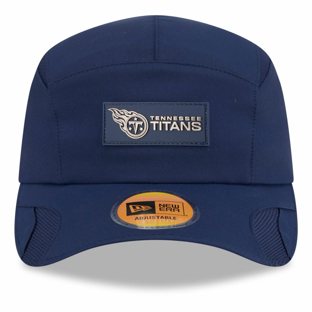 Tennessee Titans New Era 2025 Sideline Runner Adjustable Hat - Navy Hats