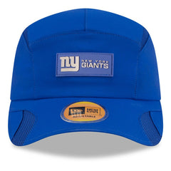 New York Giants New Era 2025 Sideline Runner Adjustable Hat - Royal Hats
