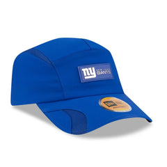 New York Giants New Era 2025 Sideline Runner Adjustable Hat - Royal Hats