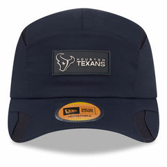 Houston Texans New Era 2025 Sideline Runner Adjustable Hat - Navy Hats