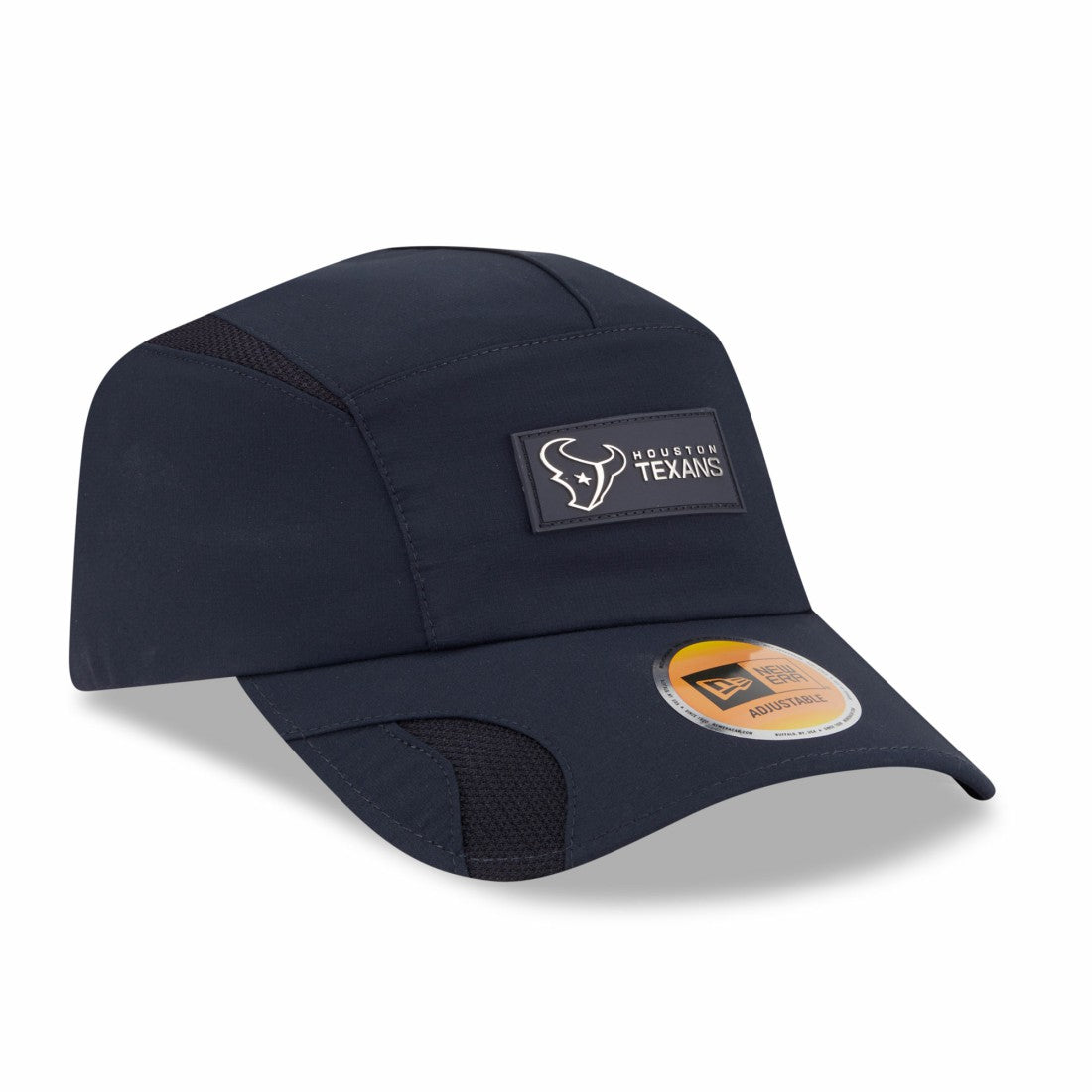 Houston Texans New Era 2025 Sideline Runner Adjustable Hat - Navy Hats