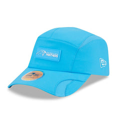 Carolina Panthers New Era 2025 Sideline Runner Adjustable Hat - Blue Hats