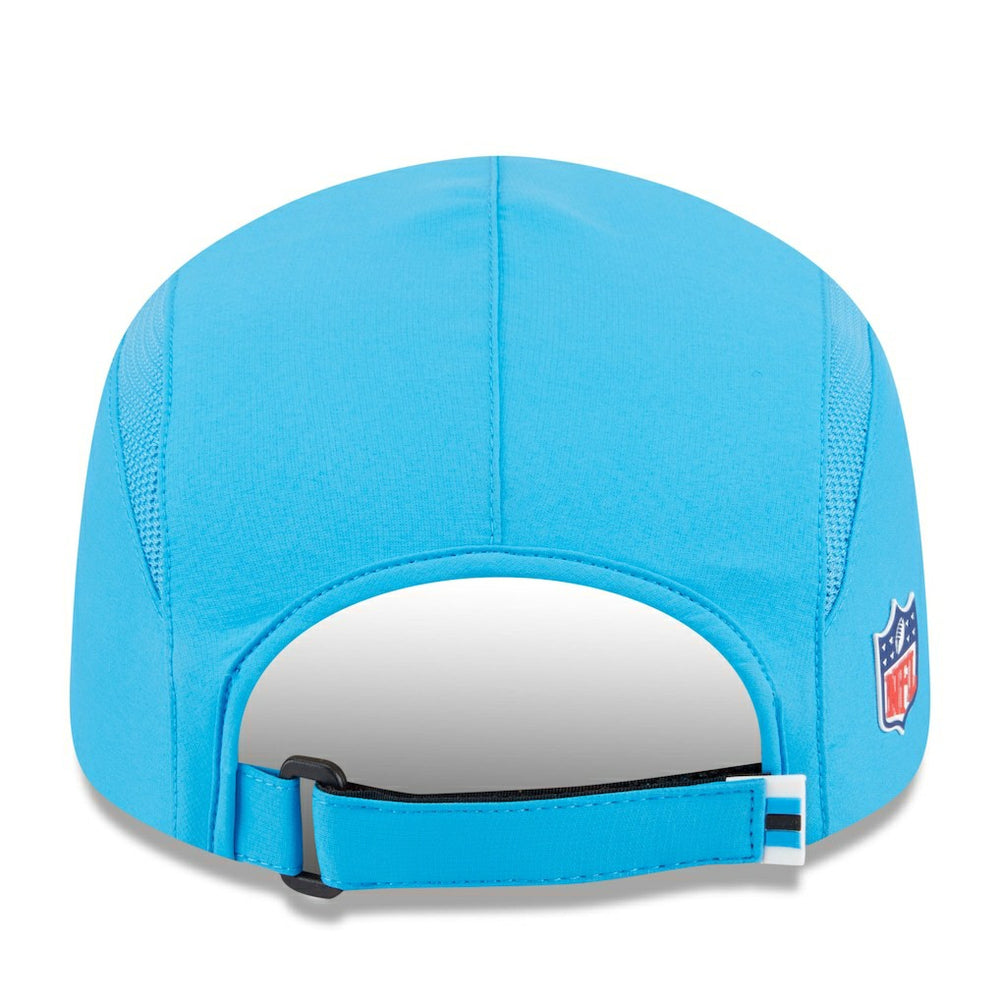 Carolina Panthers New Era 2025 Sideline Runner Adjustable Hat - Blue Hats