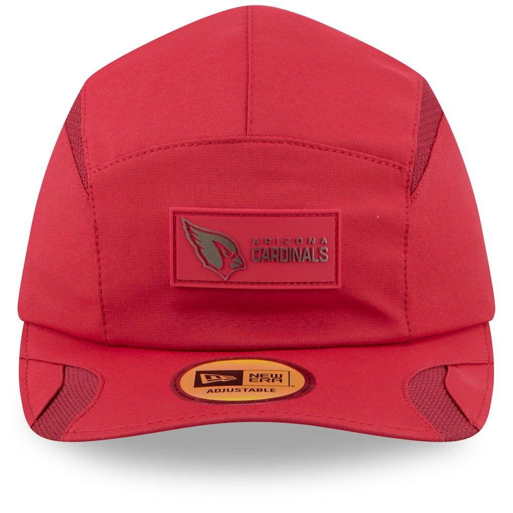 Arizona Cardinals New Era 2025 Sideline Runner Adjustable Hat - Cardinal Hats