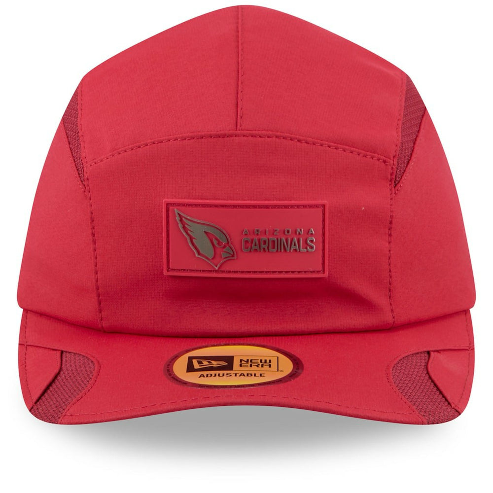 Arizona Cardinals New Era 2025 Sideline Runner Adjustable Hat - Cardinal Hats