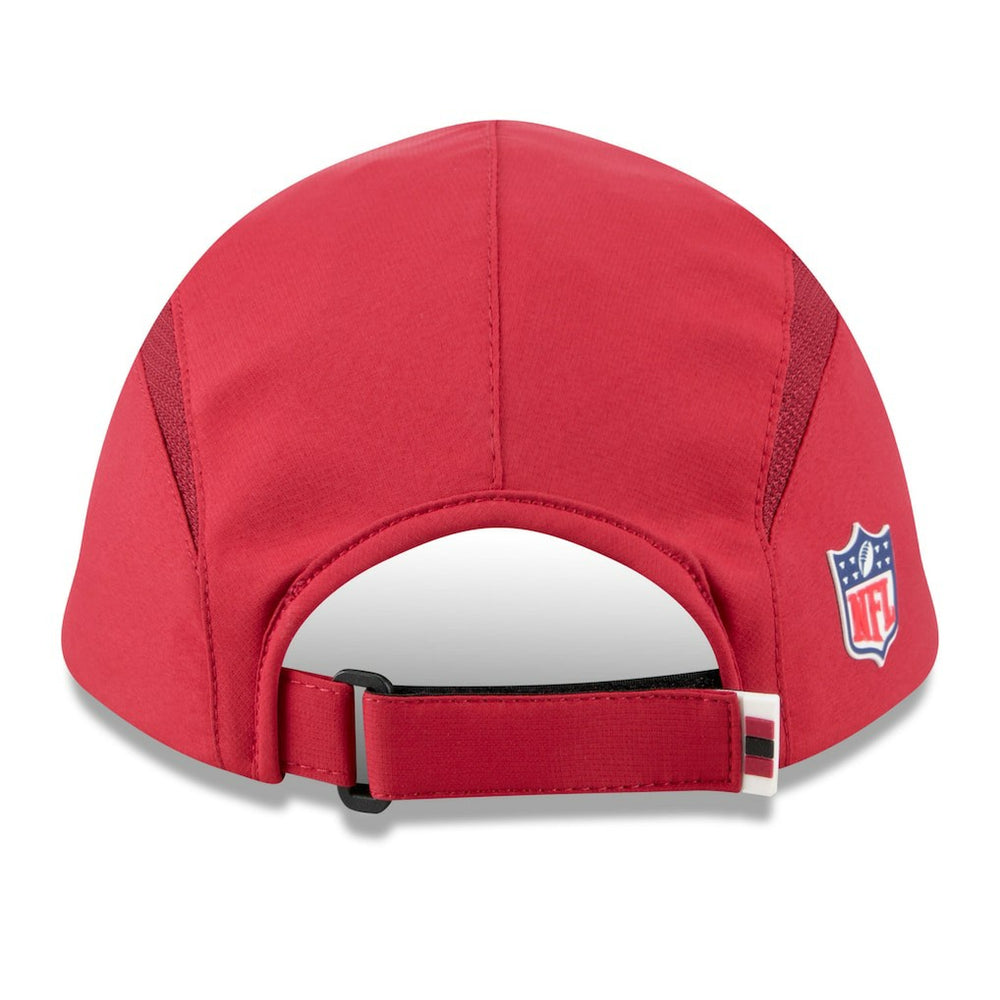 Arizona Cardinals New Era 2025 Sideline Runner Adjustable Hat - Cardinal Hats