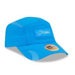 Detroit Lions New Era 2025 Sideline Runner Adjustable Hat - Blue Hats