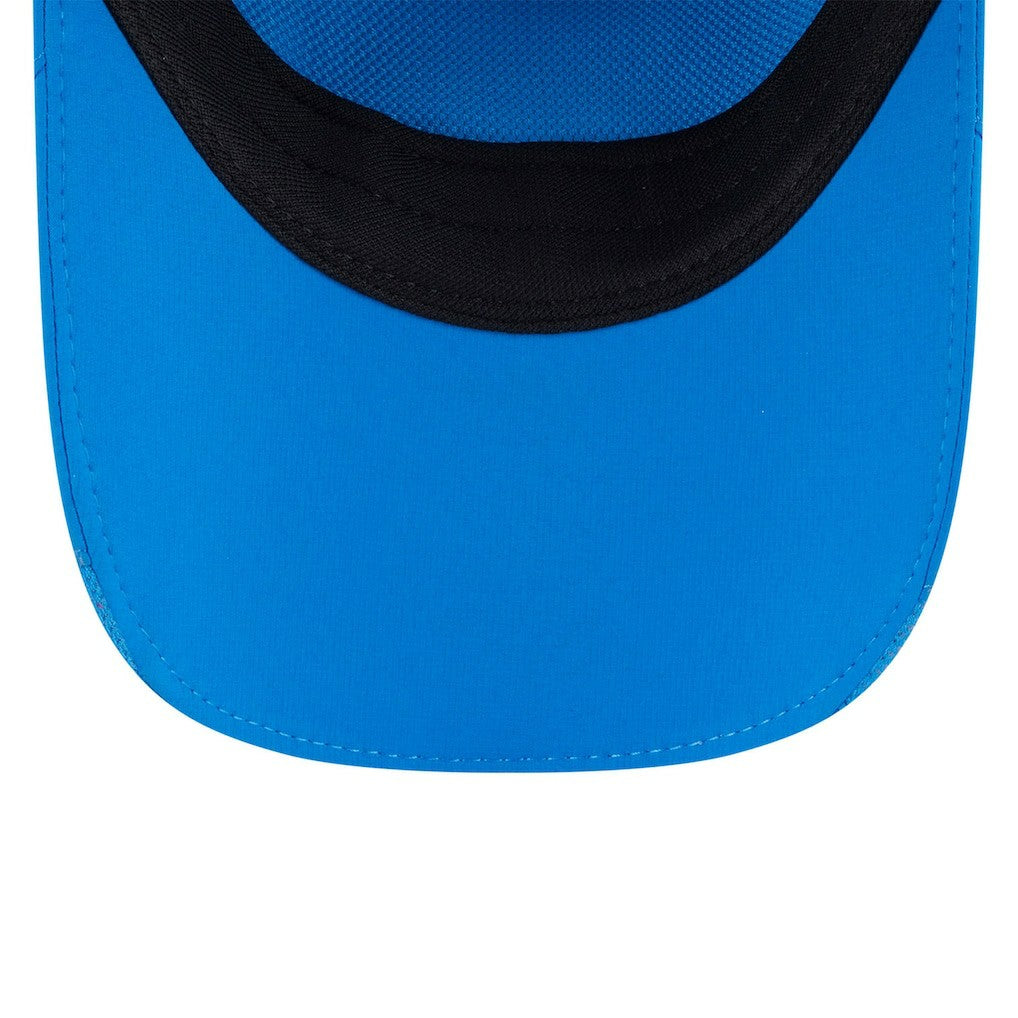 Detroit Lions New Era 2025 Sideline Runner Adjustable Hat - Blue Hats