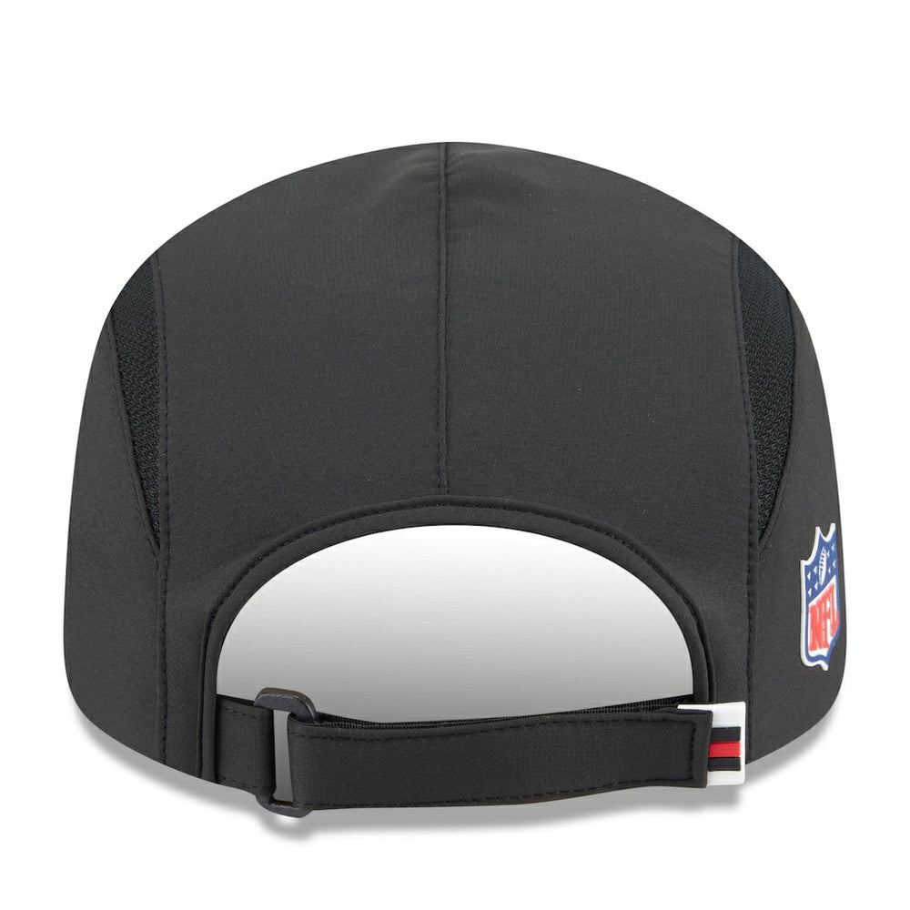 Atlanta Falcons New Era 2025 Sideline Runner Adjustable Hat - Black Hats