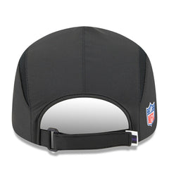 Baltimore Ravens New Era 2025 Sideline Runner Adjustable Hat - Black Hats