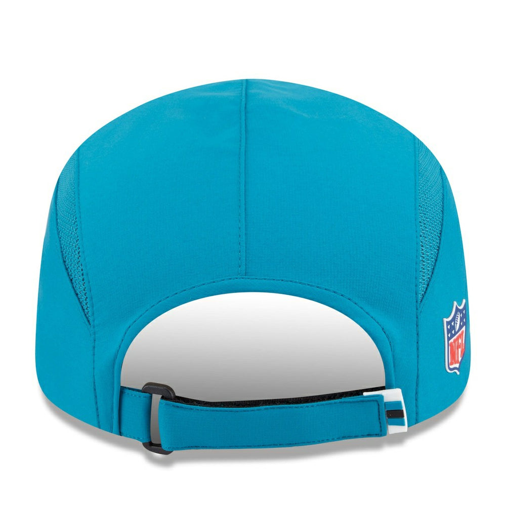 Jacksonville Jaguars New Era 2025 Sideline Runner Adjustable Hat - Teal Hats