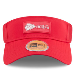 Kansas City Chiefs New Era 2025 Sideline Visor - Red