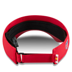 Kansas City Chiefs New Era 2025 Sideline Visor - Red