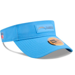 Los Angeles Chargers New Era 2025 Sideline Visor - Powder Blue