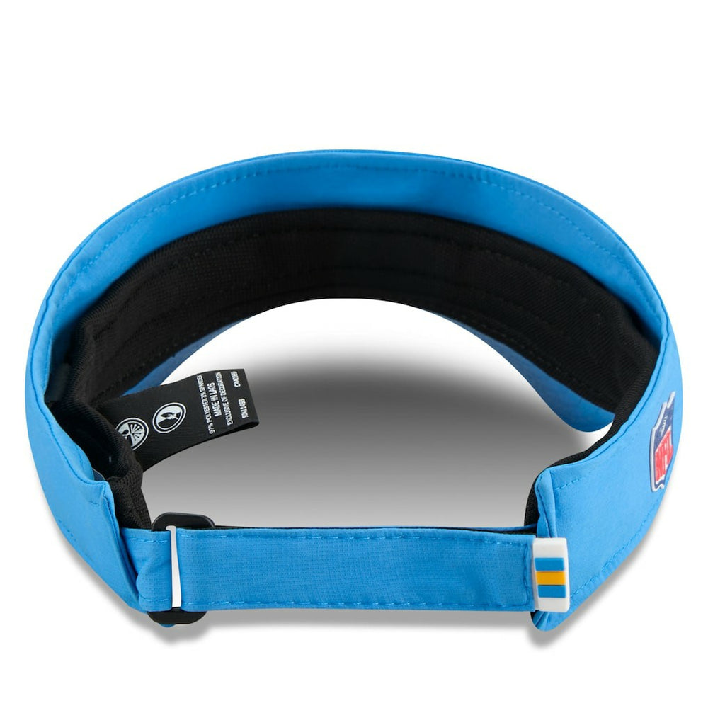 Los Angeles Chargers New Era 2025 Sideline Visor - Powder Blue