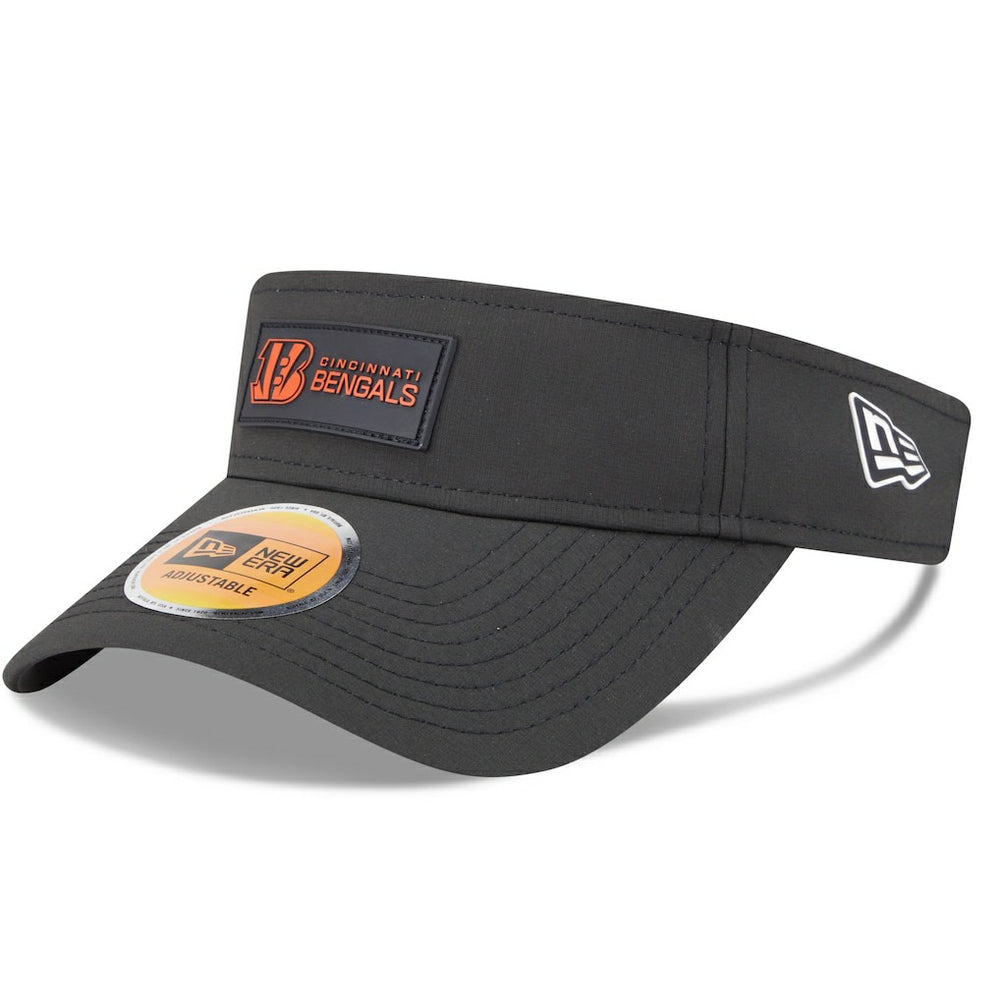 Cincinnati Bengals New Era 2025 Sideline Visor - Black
