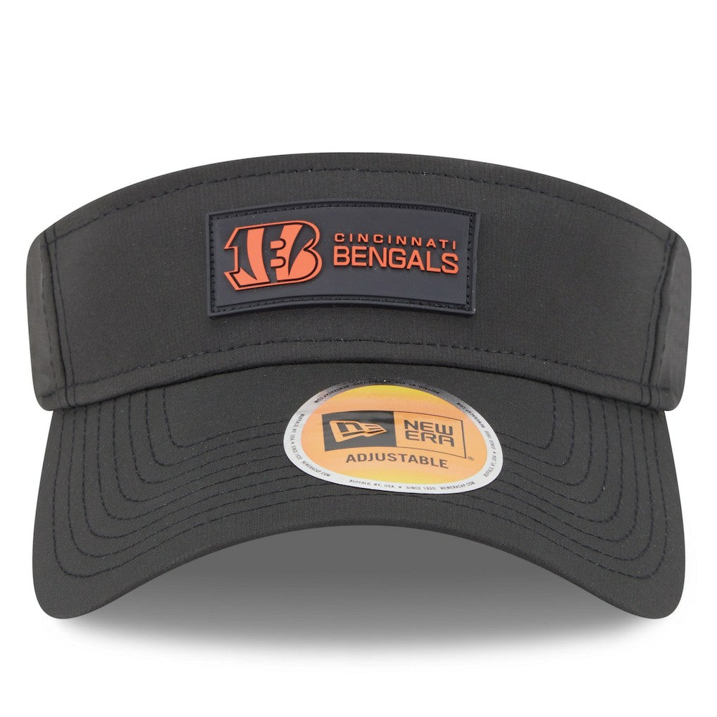 Cincinnati Bengals New Era 2025 Sideline Visor - Black
