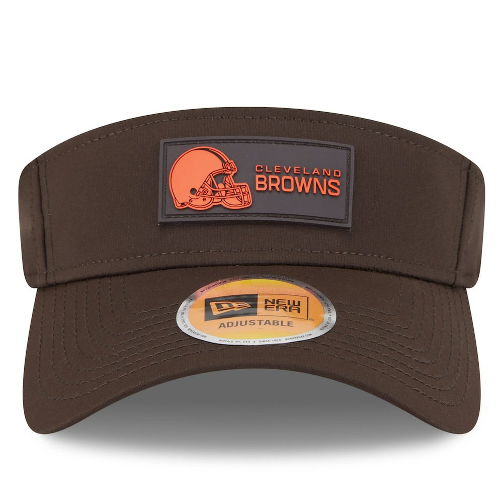 Cleveland Browns New Era 2025 Sideline Visor - Brown