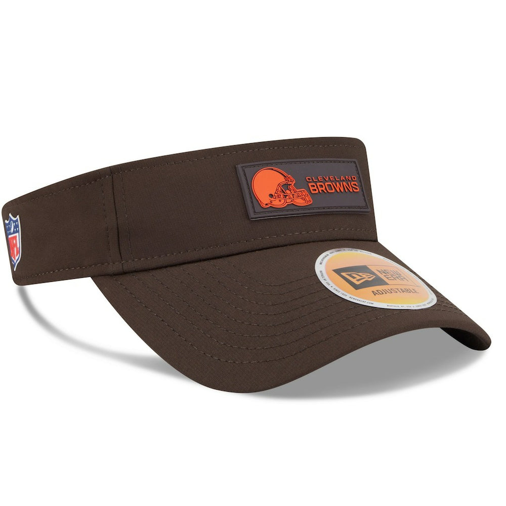 Cleveland Browns New Era 2025 Sideline Visor - Brown