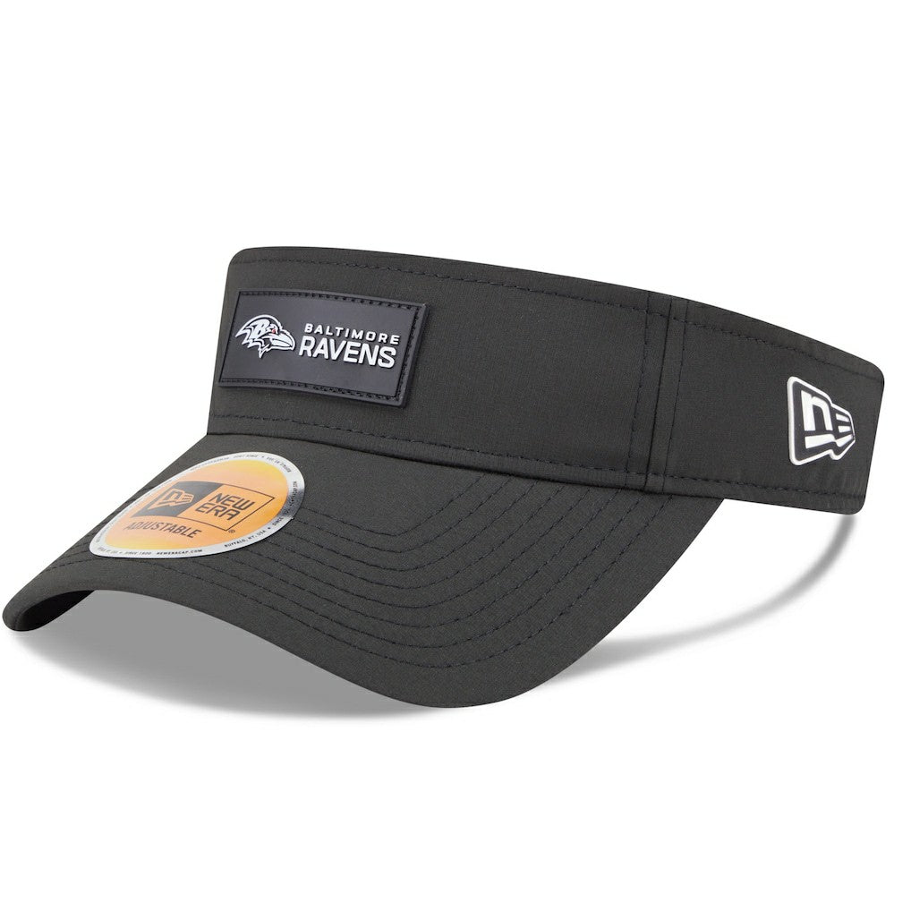 Baltimore Ravens New Era 2025 Sideline Visor - Black