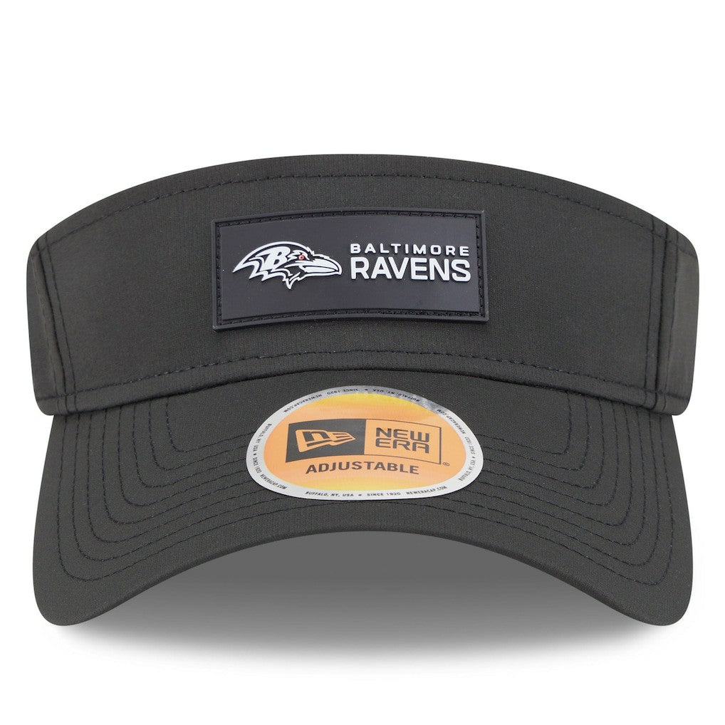 Baltimore Ravens New Era 2025 Sideline Visor - Black