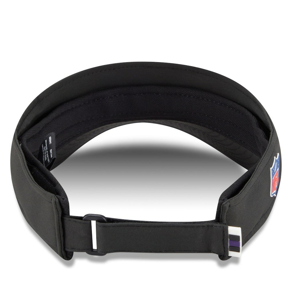 Baltimore Ravens New Era 2025 Sideline Visor - Black