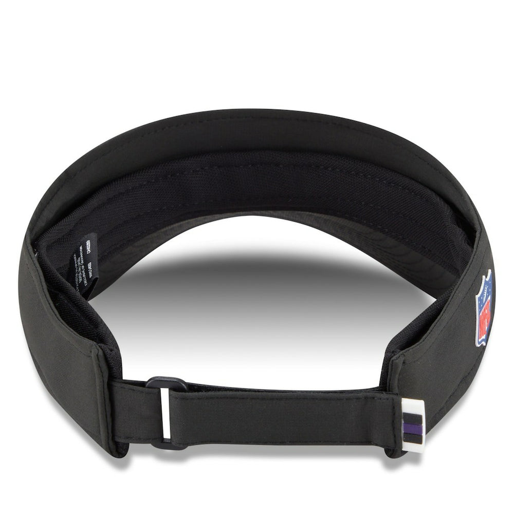 Baltimore Ravens New Era 2025 Sideline Visor - Black