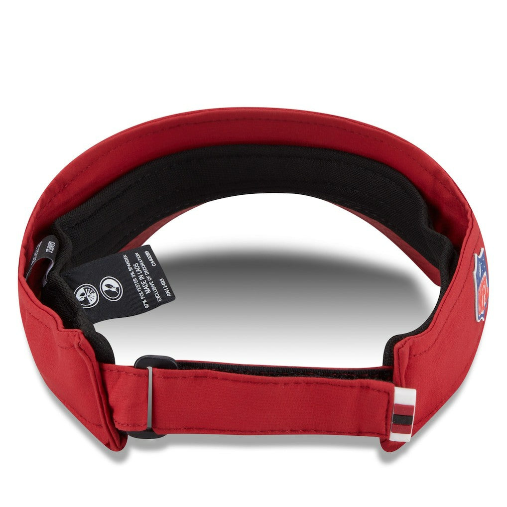 Arizona Cardinals New Era 2025 Sideline Visor - Cardinal
