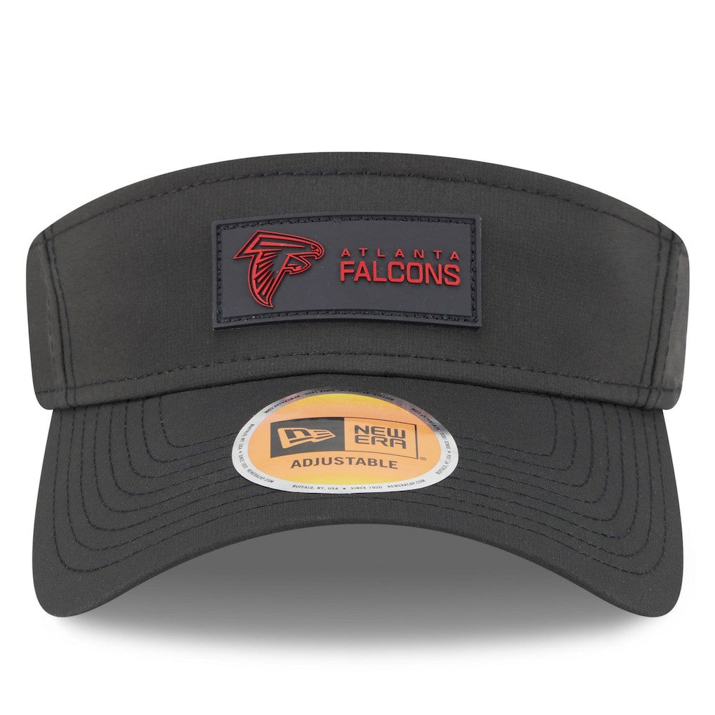Atlanta Falcons New Era 2025 Sideline Visor - Black