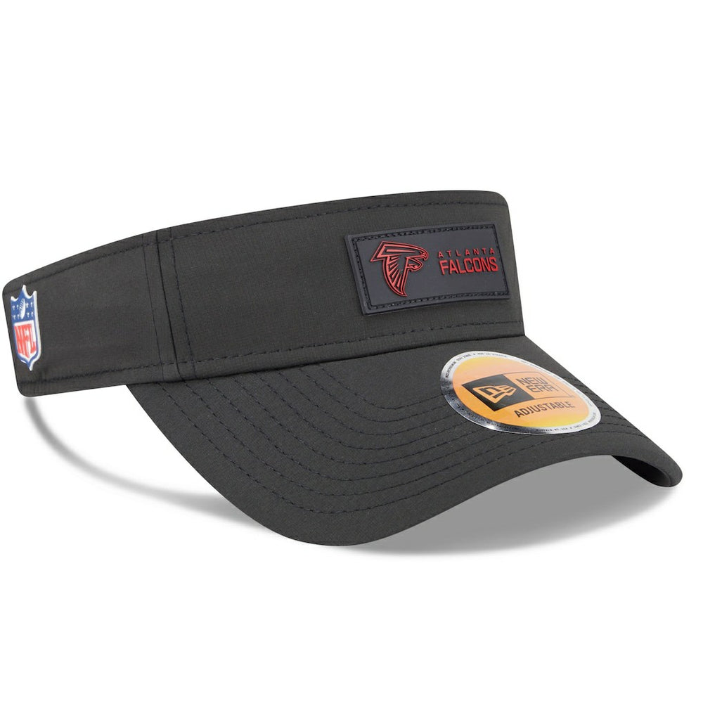 Atlanta Falcons New Era 2025 Sideline Visor - Black