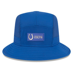 Indianapolis Colts New Era 2025 Sideline Bucket Hat - Royal Hats