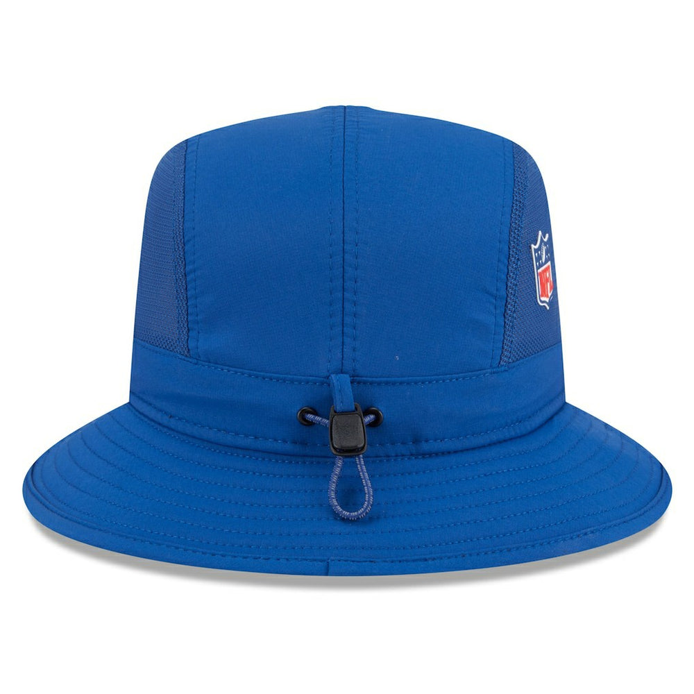 Indianapolis Colts New Era 2025 Sideline Bucket Hat - Royal Hats