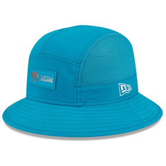 Jacksonville Jaguars New Era 2025 Sideline Bucket Hat - Teal Hats