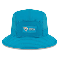 Jacksonville Jaguars New Era 2025 Sideline Bucket Hat - Teal Hats
