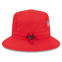 Kansas City Chiefs New Era 2025 Sideline Bucket Hat - Red Hats