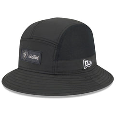 Las Vegas Raiders New Era 2025 Sideline Bucket Hat - Black Hats