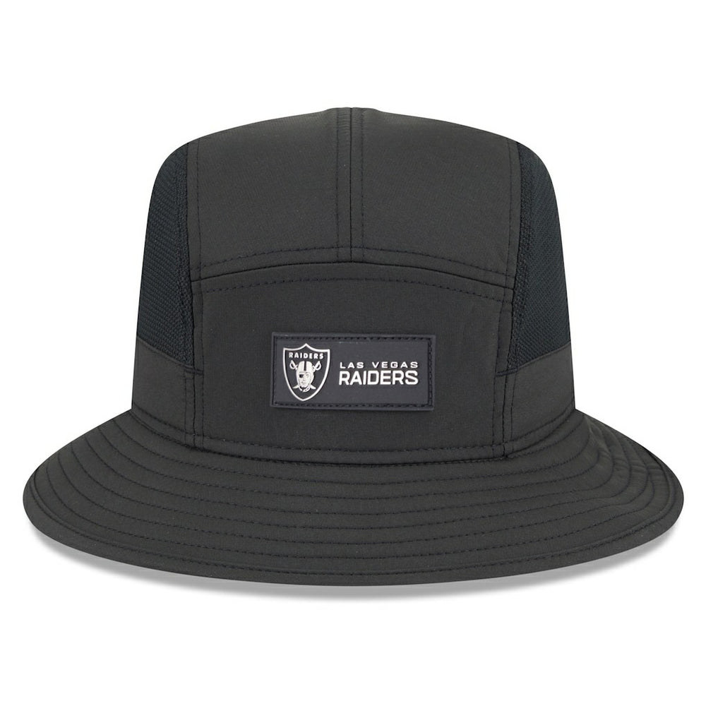 Las Vegas Raiders New Era 2025 Sideline Bucket Hat - Black Hats