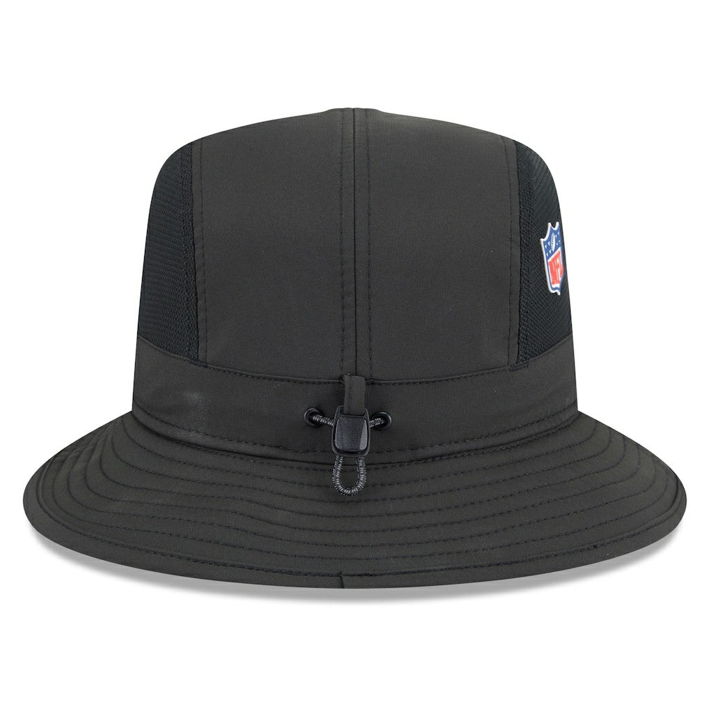 Las Vegas Raiders New Era 2025 Sideline Bucket Hat - Black Hats
