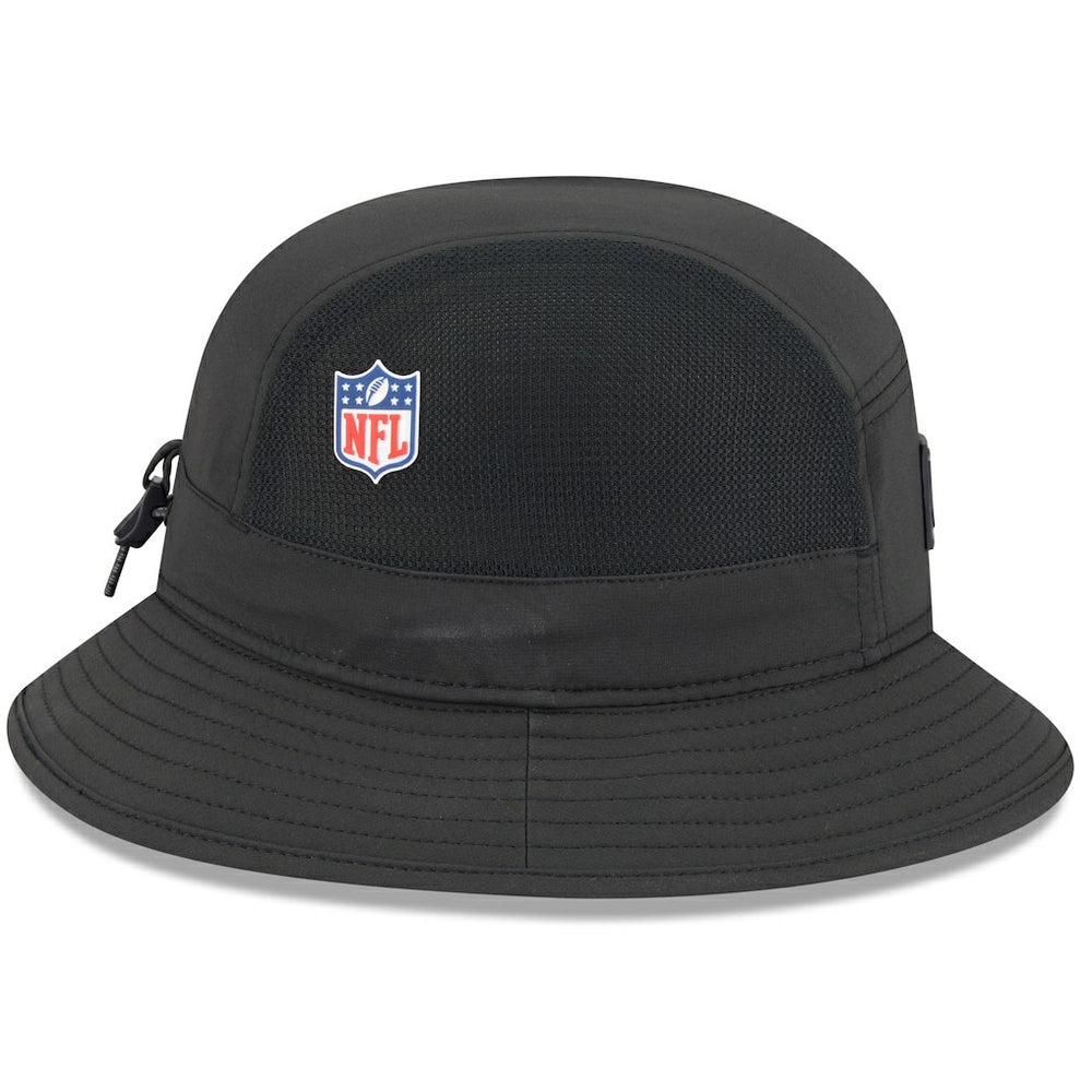 Las Vegas Raiders New Era 2025 Sideline Bucket Hat - Black Hats