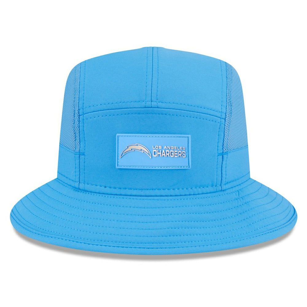 Los Angeles Chargers New Era 2025 Sideline Bucket Hat - Powder Blue Hats