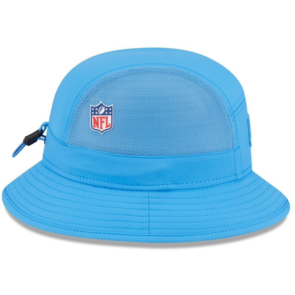 Los Angeles Chargers New Era 2025 Sideline Bucket Hat - Powder Blue Hats