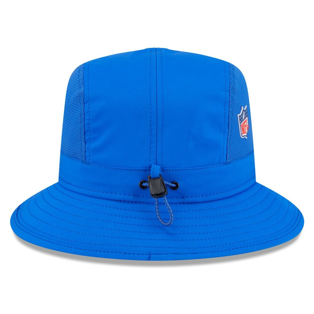 Los Angeles Rams New Era 2025 Sideline Bucket Hat - Royal Hats